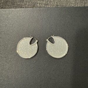 Costume jewelry Loft Rhinestone Round Earrings